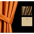 Laila Textured Faux Silk Window Panel (96 in.)