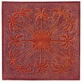Bahama Square Terracotta Rug (6' Square)