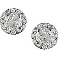 14k White Gold 1/2ct TDW Diamond Earrings (H-I, I1-I2)