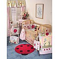 Lady Bug 13-piece Cotton Crib Set