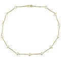 10k Gold Cultured Freshwater Pearl Necklace (5.5-6 mm) (Set of 6)