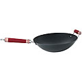 Easy-grip Nonstick Flat Bottom 14-inch Wok