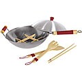 Easy-Grip Handle 7-piece Wok Set