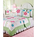 Gracie Floral Quilt Set