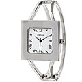 Pedre Women's Silvertone Bangle Watch