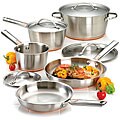 Revere Copper Advantage 9-piece Cookware Set