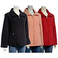 Regent Women's Faux Silk Quilted Jacket