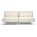 Annabel Cream Convertible Sofa Bed Futon