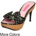 FINAL SALE Betsey Johnson Women's 'Dax' Slide Sandals