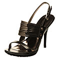 Carlos Santana Women's 'Medallion' Black High-heel Sandals