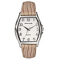 Pierre Cardin Women's Light Tan Leather Strap Watch