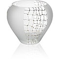 Hand-blown Glass 'Web of Intrigue' Vase