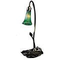 Lily 1-light Green Lamp