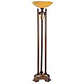 Antique Bronze Corinth Torchiere Lamp