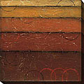 DeRosier 'Golden Spectrum I' Oversized Canvas Art