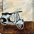Joel Ganucheau 'Vespa I' Canvas Art