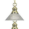 Simplicity Brushed Brass Pendant Light