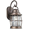 Sentry Medium Gilded Copper Wall Lantern