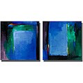 Lanie Loreth 'Into Blue' 2-piece Canvas Art Set