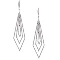 18k Gold 2 3/8ct TDW Diamond Teardrop Earrings (H-I, I1)