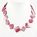 Handmade Silver Pink Seashell Necklace (Thailand)
