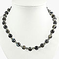 Handmade Silver Sardonyx Agate Flower Necklace (Thailand)