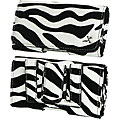 Apple iPhone 3G Black Zebra Design Horizontal Case