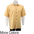 Cotton Reel Men's Silk Button-up Shirt
