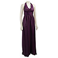 BCBGeneration Women's Royal Purple Halter Dress