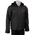 Black Rivet Men's Zip-front Hoodie