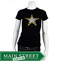Los Angeles Pop Art Women's 'Army' Lyric T-shirt