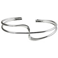 Argento Vivo Sterling Silver Polished Twist Cuff Bracelet