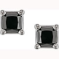 14k Gold 3/4ct TDW Black Diamond Earrings (Set of 3)