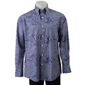 Saltaire Men's Mustique Printed Pinstripe Shirt 