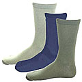 I Luv Planet Earth Men's Bamboo Crew Socks (Pack of 6)