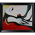 Pablo Picasso 'Rest' Canvas Art