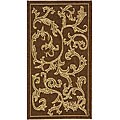 Mayaguana Indoor/ Outdoor Olive Rug (2' x 3'7)