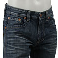 X-Ray Men's Embroidered-Pocket Denim Jeans