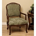 Soft Fern Carved Arm Chair