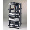 Audio Rack on Heavy-duty Casters