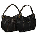 London Fog 'Elizabeth' Hobo-style Leather Bag