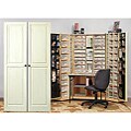 Raised-panel Vanilla Scrap Box Armoire