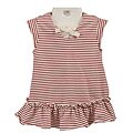 FINAL SALE Minibasix Infant Girl's Nautical Striped Dress
