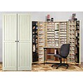 Bead-board Vanilla Scrap Box Armoire