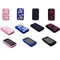 Hawaiian Flowers Laser Cut Skin Case for iPhone 3G
