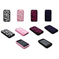 Zebra Stripes Laser Cut Skin Case for iPhone 3G