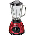Aroma Cast Metal Glass Jar Red Blender