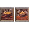 'Fruit Bowls' 2-piece Framed Canvas Art Set