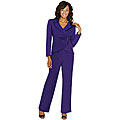 Audrey B Women's Purple 2-piece Suit