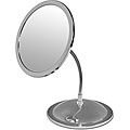 Double-sided 5x Magnification Vanity Mirror with Suction Base